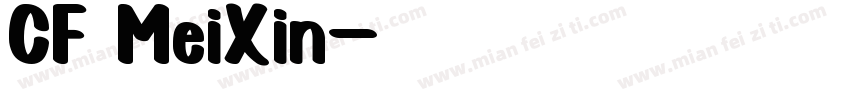 CF MeiXin字体转换
